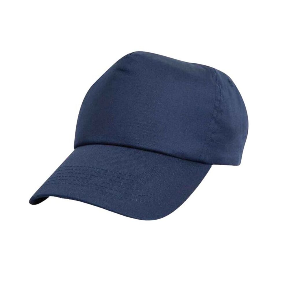 Result Headwear Unisex Adult Cotton Baseball Cap / Navy